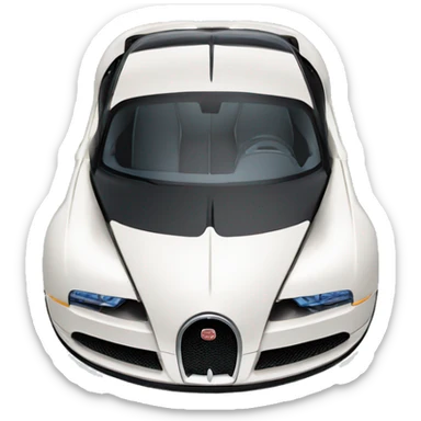 Bugatti car sticker