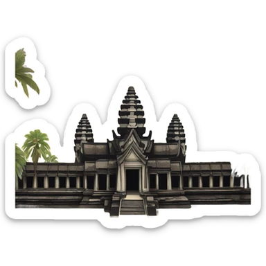 Angkor wat  sticker