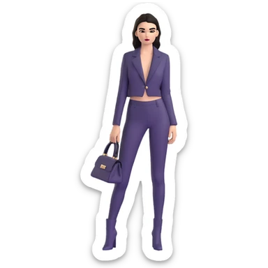 Kendall Jenner, supermodel, runway look sticker