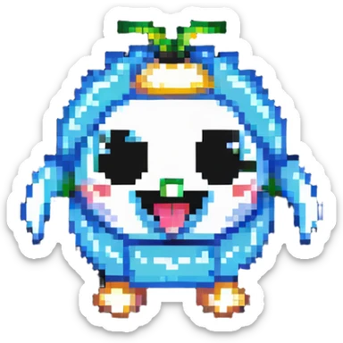 cheerful Skirk from Genshin Impact sticker