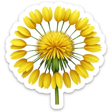 dandelion sticker