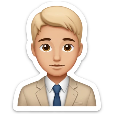 a business student who is addicted to zyns sticker