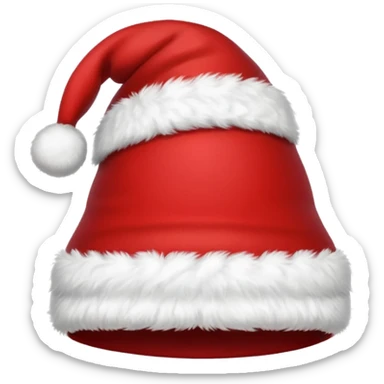 Christmas hat emoji sticker