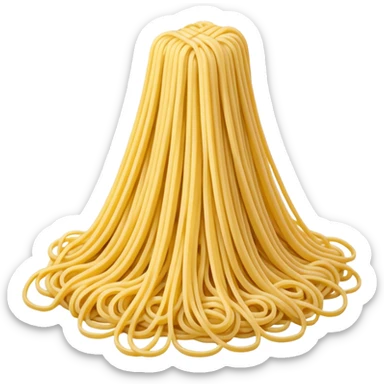 uncooked spaghetti sticker