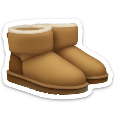 UGG slippers  sticker