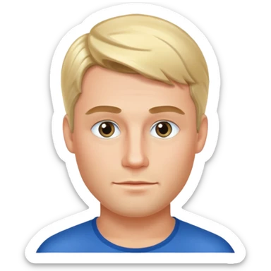 Norwegian handsome romantic shoujo anime man beautiful sparkly shiny aesthetic  sticker