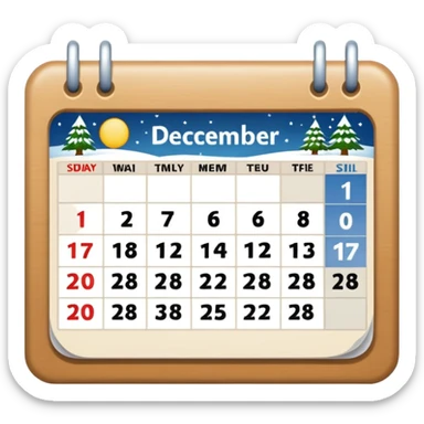 December 2004 sticker