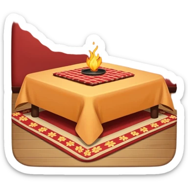 kotatsu table sticker