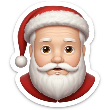 Natale babbo sticker