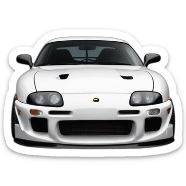 Supra mk4 fast and furious sticker
