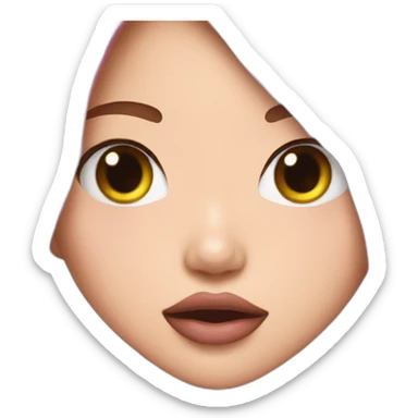 Jennie Blackpink qui dort sticker