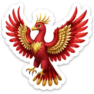 Fenix sagrado sticker