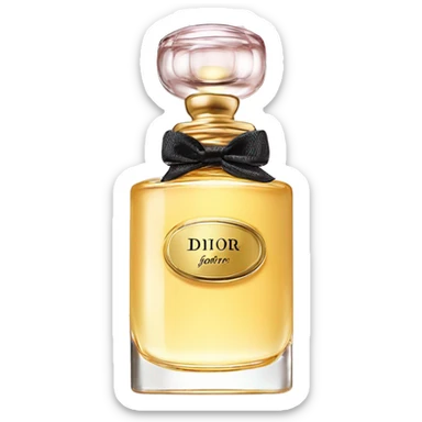 dior jadore perfume bottle sticker