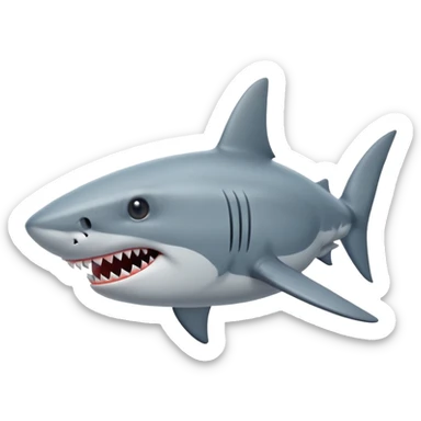 un requin sticker