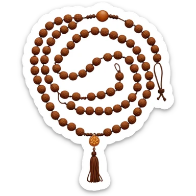 Prayer Beads Rudraksha sticker