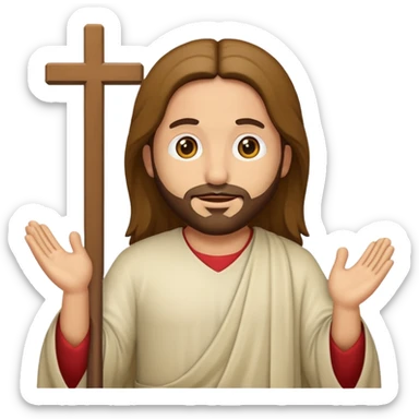 Jesús emoji sticker