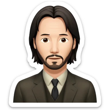 keanu reeves  sticker