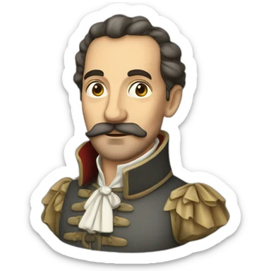 miguel de cervantes sticker