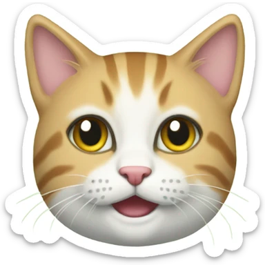 a park for cats  sticker