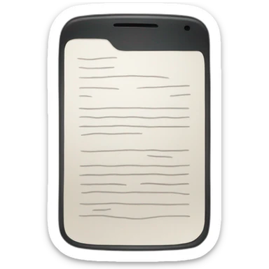 contract in smartphone sticker