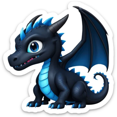 Night fury sticker