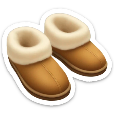 UGG slippers  sticker