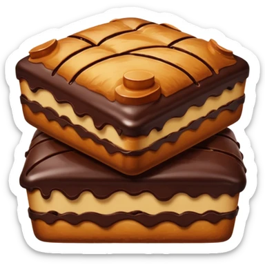Chocolate pastry  sticker