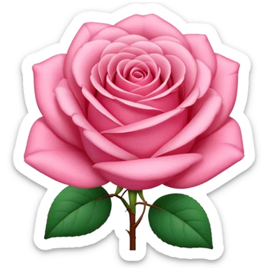 Um buque rosa sticker