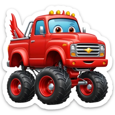 blaze and the monster machine sticker