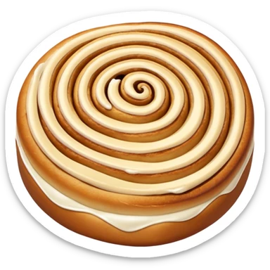 Rol de canela sticker