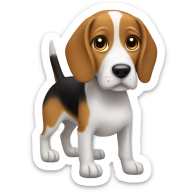 Beagle sticker