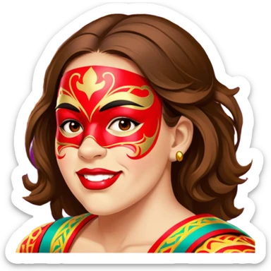 Luchador sticker