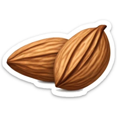 Almond sticker