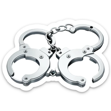 handcuffed sticker