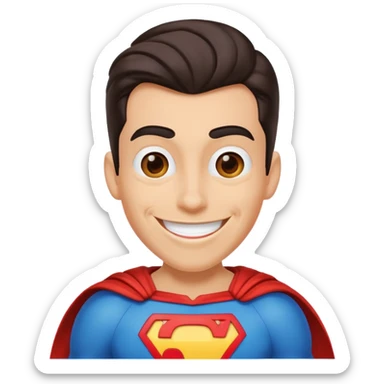 I want a goofy super hero sticker