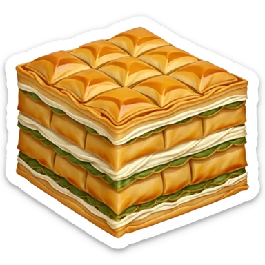 turkish baklava sticker