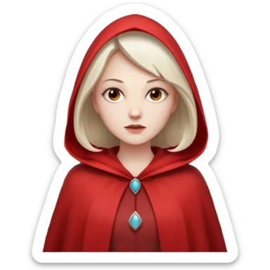 handmaids tale style woman burning house down sticker