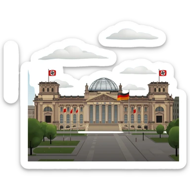 Nazi germany sticker