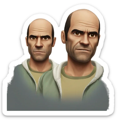 Trevor Philips from GTA V sticker