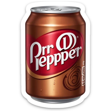 dr pepper sticker