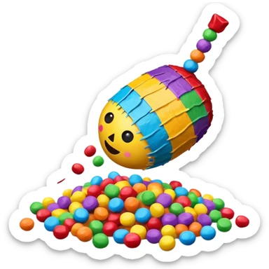 Piñata sticker
