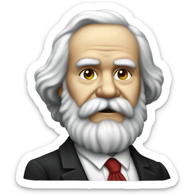 Karl Marx Emoji  sticker