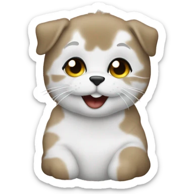 Gabbiano che dice ti amo  sticker