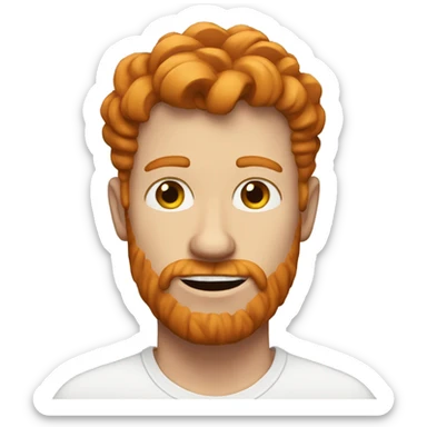 Ginger man that is hot sticker