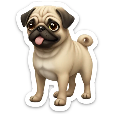 pug sticker