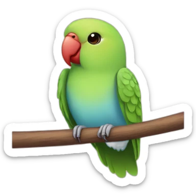 lovebird sticker