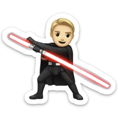 lightsaber duel sticker
