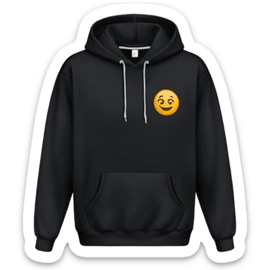 Hoodie with shruti written on it without any girl only hoodie sticker