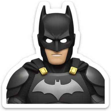 Batman playing warzone sticker