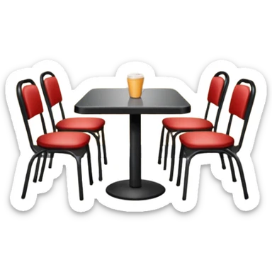 cafeteria cafe arua  sticker